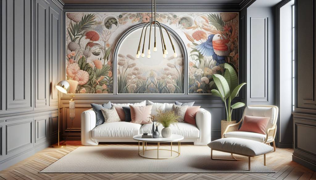 Papier peint moderne : la clé d’une décoration réussie