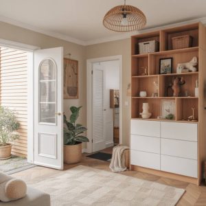 Aménager une entrée fonctionnelle et esthétique : idées déco et rangements gagnants