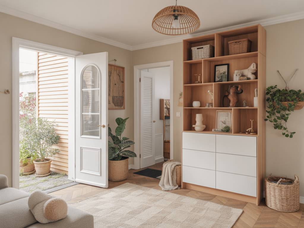 Aménager une entrée fonctionnelle et esthétique : idées déco et rangements gagnants