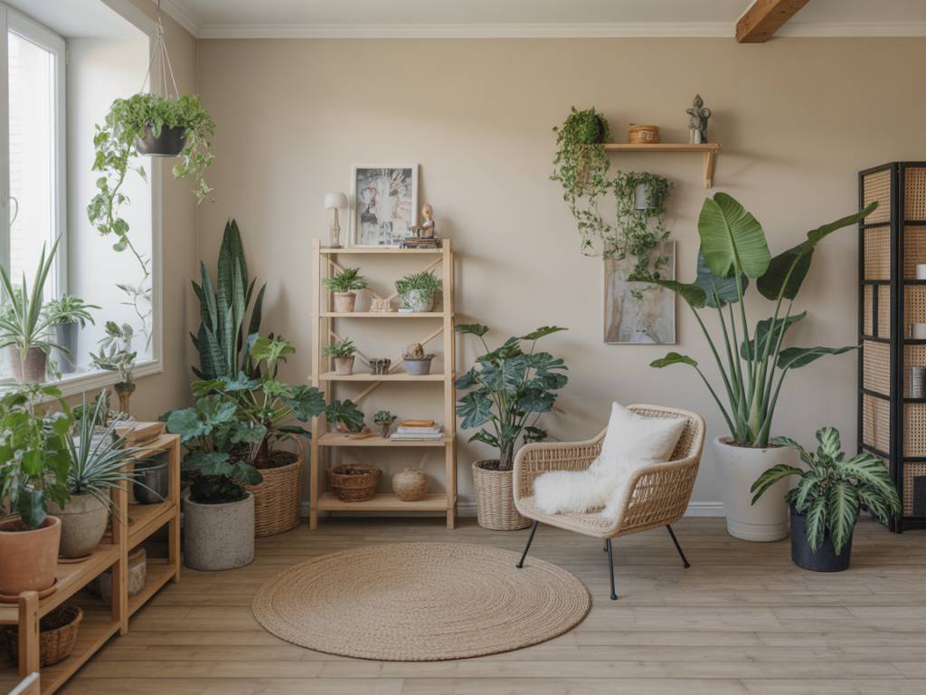 Comment intégrer les plantes d’intérieur dans votre déco pour un intérieur sain et chaleureux