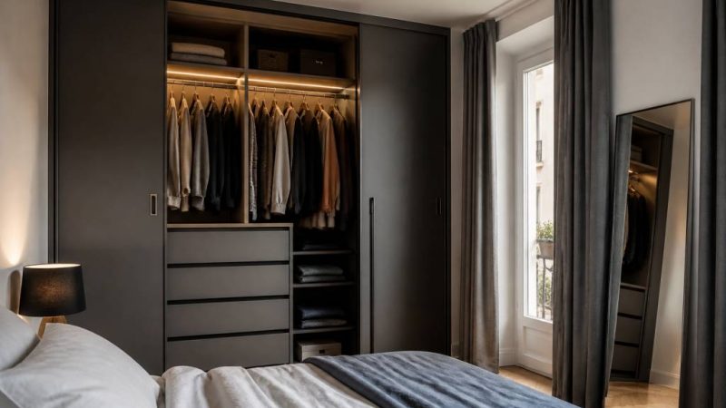 Comment aménager un dressing fonctionnel et élégant dans une petite chambre ?